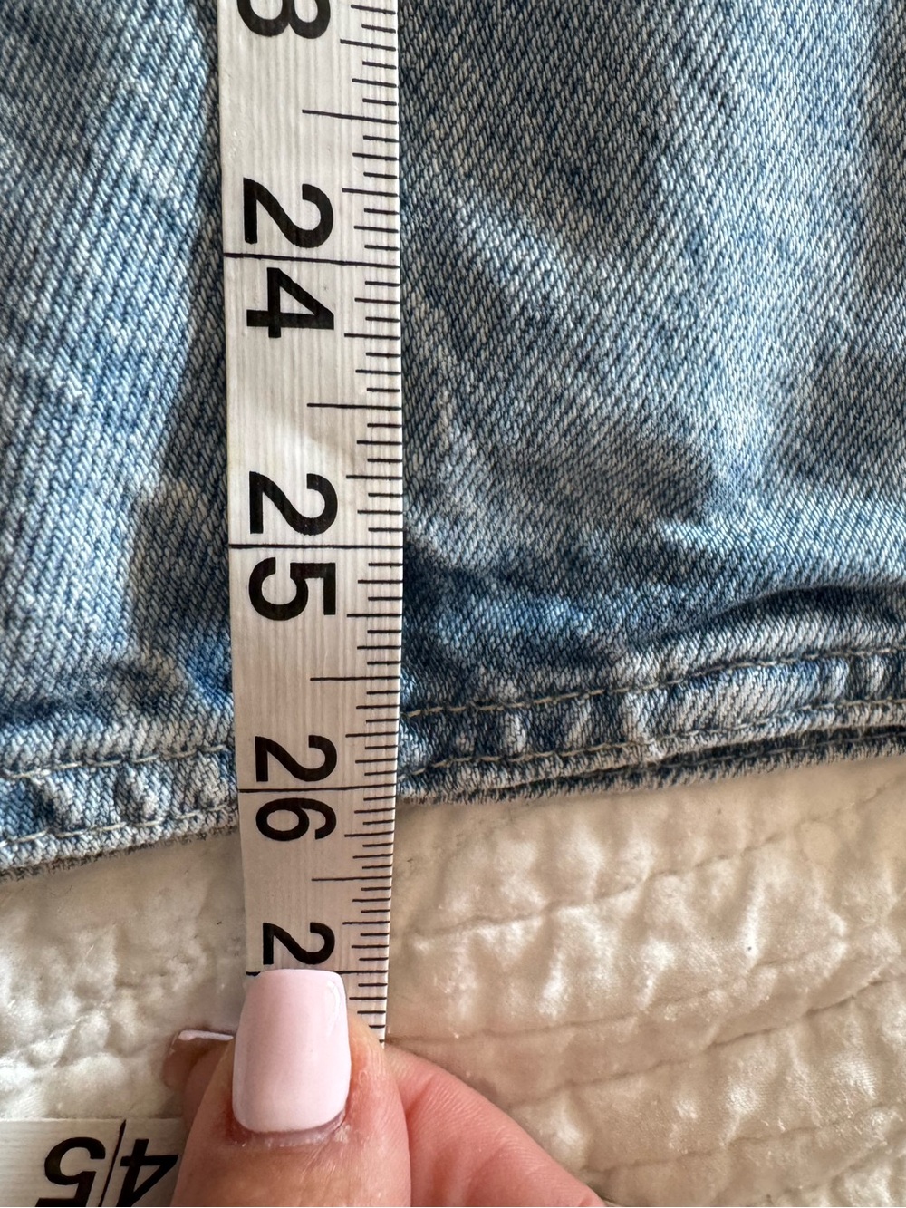 Madewell Light Wash Denim Button-Front Vest - Picture 9 of 9